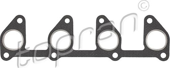 Topran 201 685 - Gasket, exhaust manifold onlydrive.pro