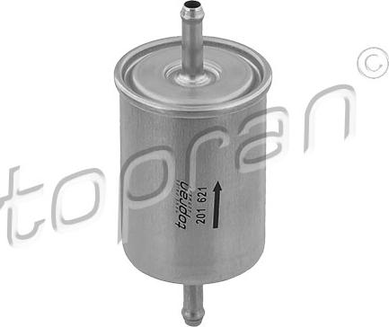 Topran 201 621 - Fuel filter onlydrive.pro