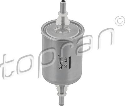 Topran 201 622 - Fuel filter onlydrive.pro