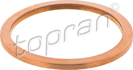 Topran 207 582 - Seal Ring, oil drain plug onlydrive.pro