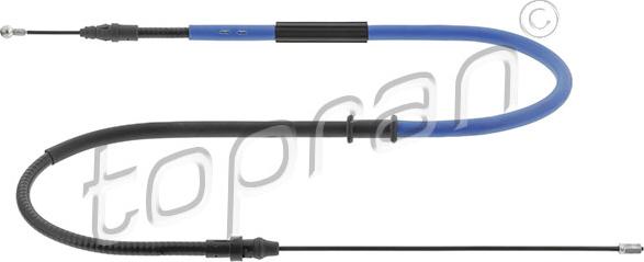 Topran 701 492 - Cable, parking brake onlydrive.pro