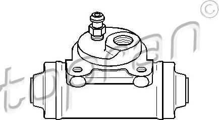 Topran 720 978 - Wheel Brake Cylinder onlydrive.pro