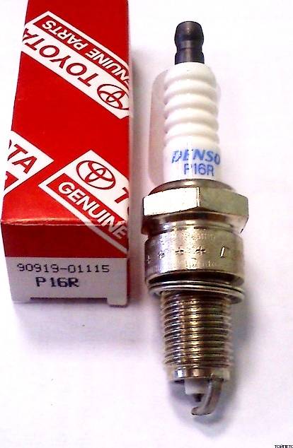 TOYOTA 90919-01115 - Ignition coil & spark plug: 04 pcs. onlydrive.pro