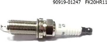 TOYOTA 90919-01247 - Свеча зажигания onlydrive.pro