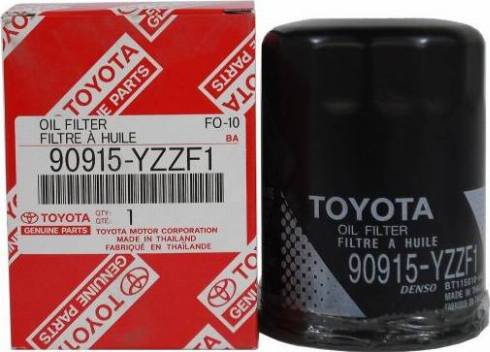 TOYOTA 90915YZZF1 - Oil Filter onlydrive.pro