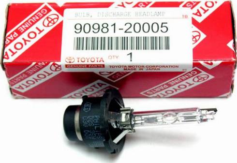 TOYOTA 9098120005 - Bulb, headlight onlydrive.pro