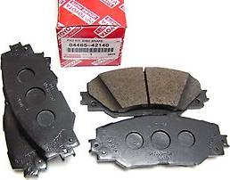 TOYOTA 0446542180 - Brake Pad Set, disc brake onlydrive.pro