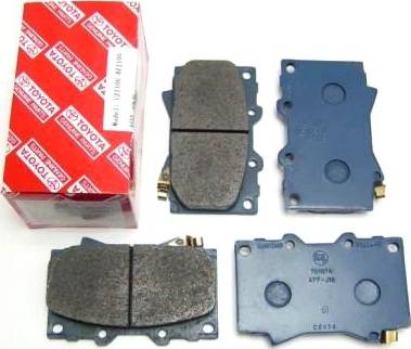 TOYOTA 04465-60240 - Brake Pad Set, disc brake onlydrive.pro