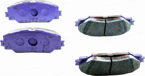 TOYOTA 04465-12610 - Brake Pad Set, disc brake onlydrive.pro