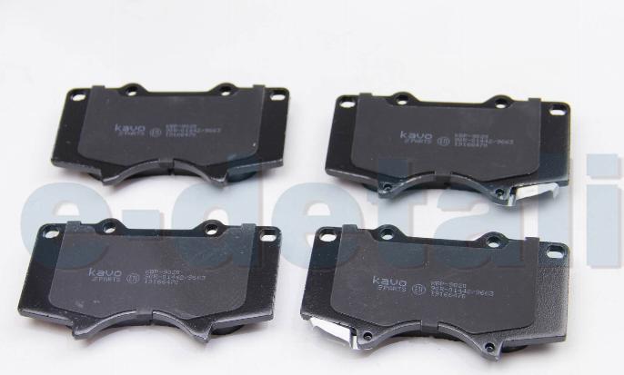 TOYOTA 04465YZZDB - Brake Pad Set, disc brake onlydrive.pro