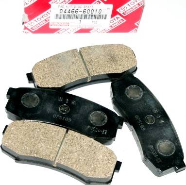 TOYOTA 04466-60010 - Brake Pad Set, disc brake onlydrive.pro