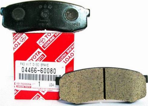 TOYOTA 04466-60080 - Brake Pad Set, disc brake onlydrive.pro