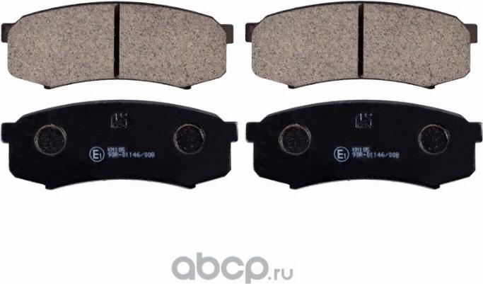 TOYOTA 04466-60020 - Brake Pad Set, disc brake onlydrive.pro