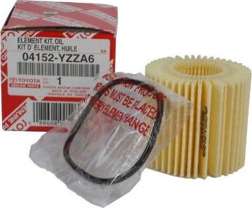 TOYOTA 04152-YZZA6 - Oil Filter onlydrive.pro