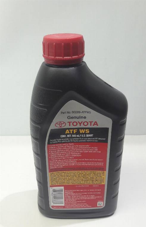 TOYOTA 00289-ATFWS - Automatic Transmission Oil onlydrive.pro