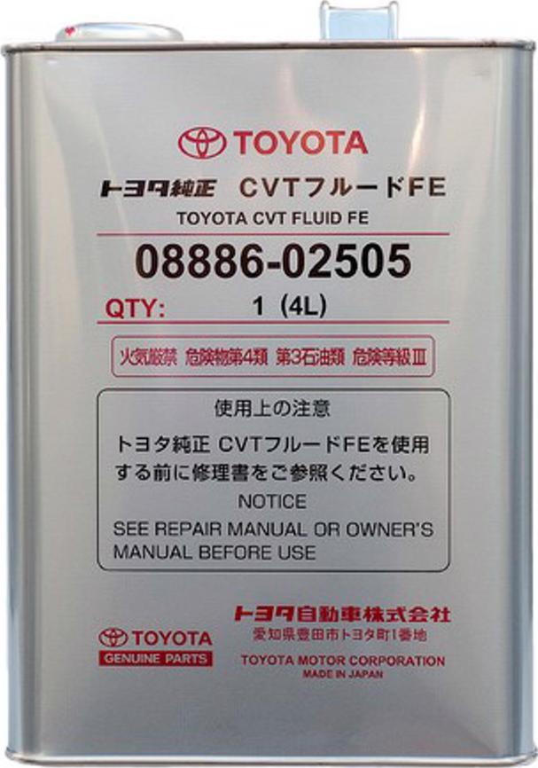 TOYOTA 08886-02505 - Automatic Transmission Oil onlydrive.pro