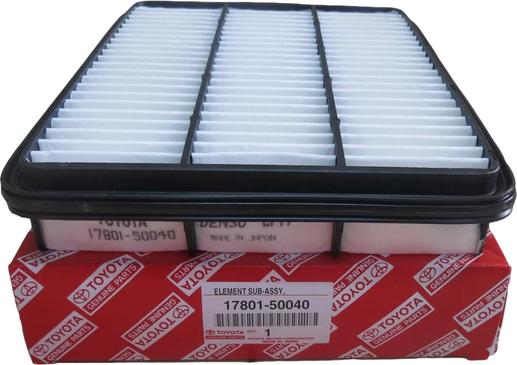 TOYOTA 17801-50040 - Air Filter, engine onlydrive.pro