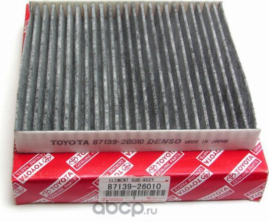 TOYOTA 87139-26010 - Filter, interior air onlydrive.pro