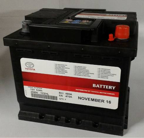 TOYOTA 28800YZZHL - BATTERY onlydrive.pro