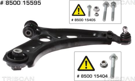 Triscan 8500 15595 - Track Control Arm onlydrive.pro