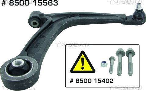 Triscan 8500 15563 - Track Control Arm onlydrive.pro