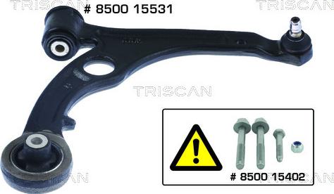 Triscan 8500 15531 - Track Control Arm onlydrive.pro