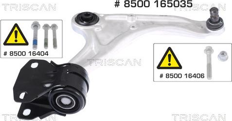 Triscan 8500 165035 - Track Control Arm onlydrive.pro