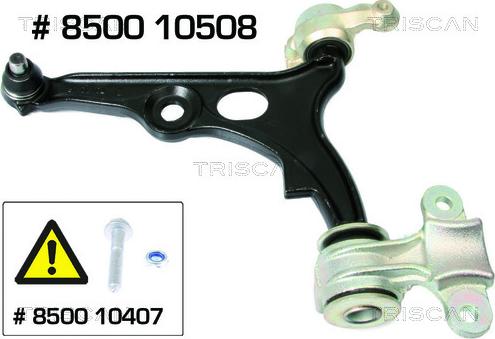 Triscan 8500 10508 - Track Control Arm onlydrive.pro