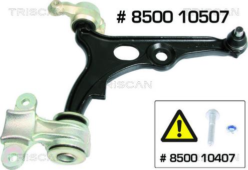 Triscan 8500 10507 - Track Control Arm onlydrive.pro