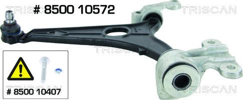 Triscan 8500 10572 - Track Control Arm onlydrive.pro