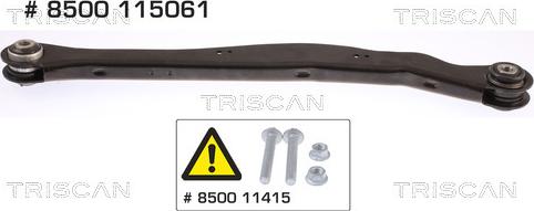 Triscan 8500 115061 - Тяга / стойка, подвеска колеса onlydrive.pro