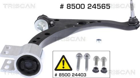 Triscan 8500 24565 - Track Control Arm onlydrive.pro