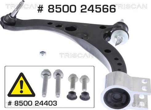 Triscan 8500 24566 - Track Control Arm onlydrive.pro