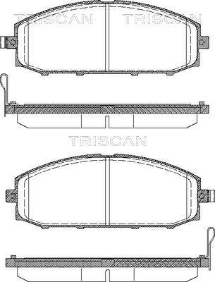 AISIN SN581P - Brake Pad Set, disc brake onlydrive.pro