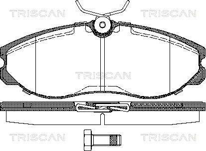 Valeo 302489 - Piduriklotsi komplekt,ketaspidur onlydrive.pro