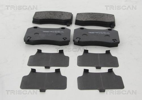 Triscan 8110 10606 - Brake Pad Set, disc brake onlydrive.pro