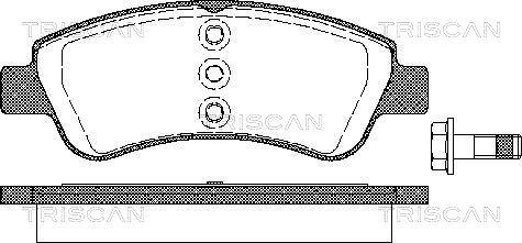 Opel 16 111 406 80 - Brake Pad Set, disc brake onlydrive.pro