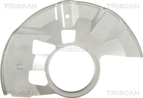 Triscan 8125 50102 - Splash Panel, guard, brake disc onlydrive.pro
