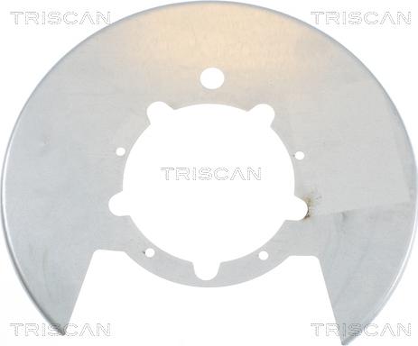 Triscan 8125 15207 - Splash Panel, guard, brake disc onlydrive.pro