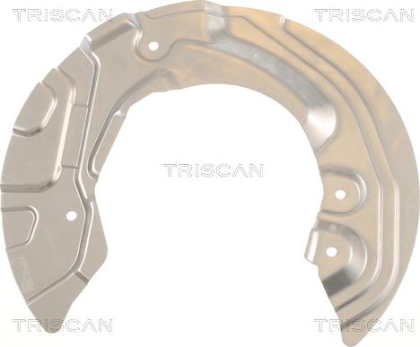 Triscan 8125 11106 - Dubļu sargs, Bremžu disks onlydrive.pro