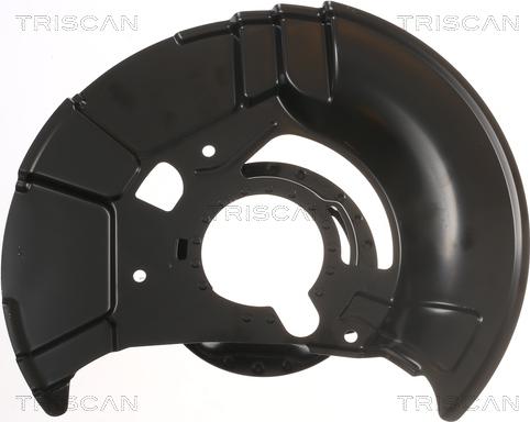 Triscan 8125 11114 - Splash Panel, guard, brake disc onlydrive.pro