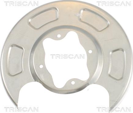 Triscan 8125 18207 - Splash Panel, guard, brake disc onlydrive.pro