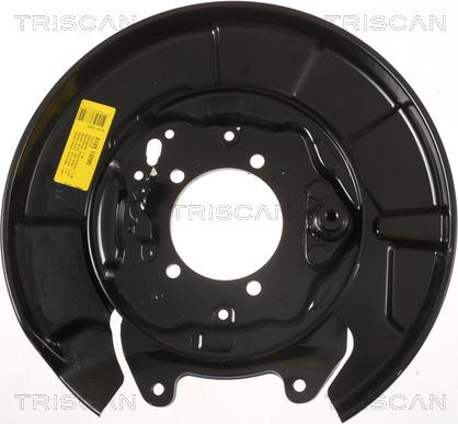 Triscan 8125 13205 - Splash Panel, guard, brake disc onlydrive.pro