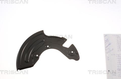 Triscan 8125 29112 - Splash Panel, guard, brake disc onlydrive.pro