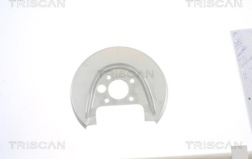 Triscan 8125 29209 - Splash Panel, guard, brake disc onlydrive.pro