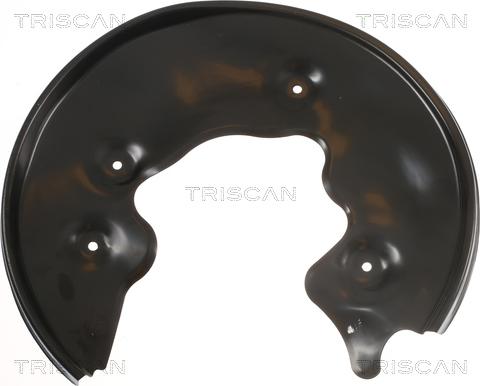 Triscan 8125 29214 - Dubļu sargs, Bremžu disks onlydrive.pro