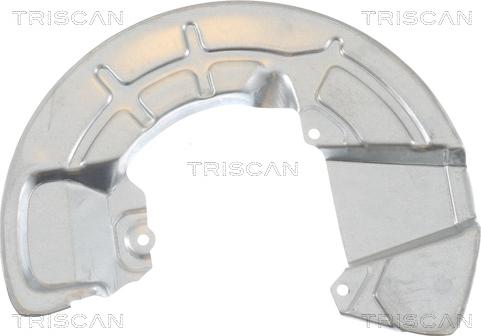 Triscan 8125 27106 - Splash Panel, guard, brake disc onlydrive.pro