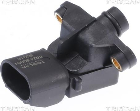 Triscan 8824 80004 - Sensor, intake manifold pressure onlydrive.pro