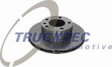 Trucktec Automotive 08.34.072 - Brake Disc onlydrive.pro