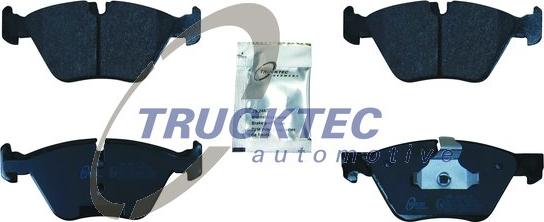 Trucktec Automotive 08.34.192 - Тормозные колодки, дисковые, комплект onlydrive.pro